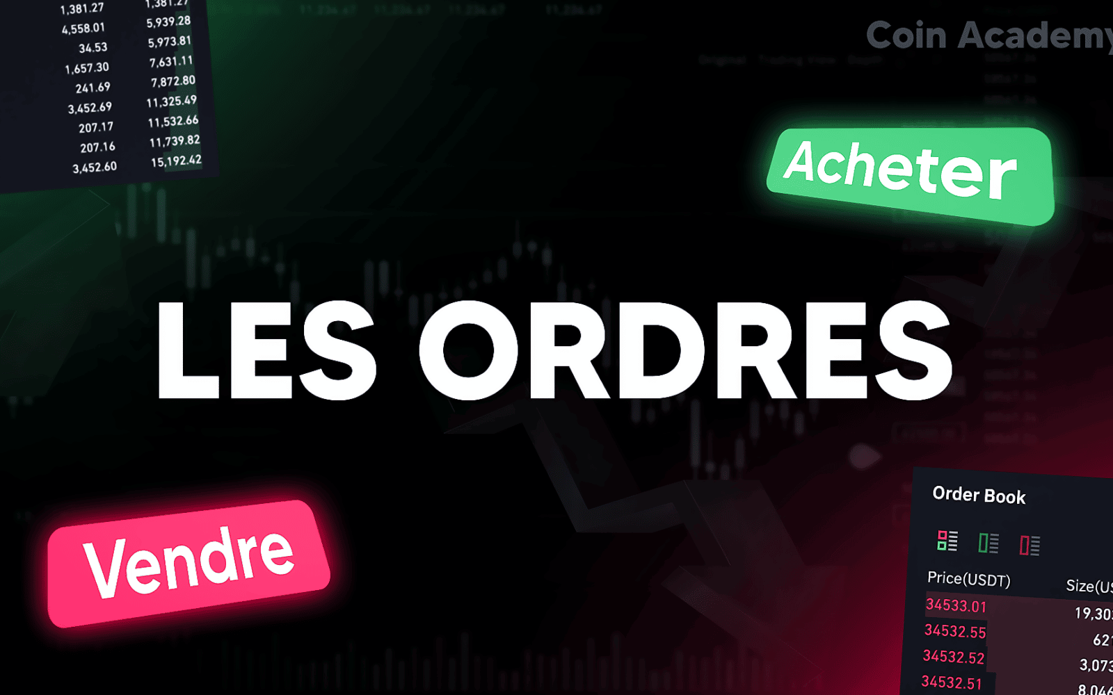different type ordre