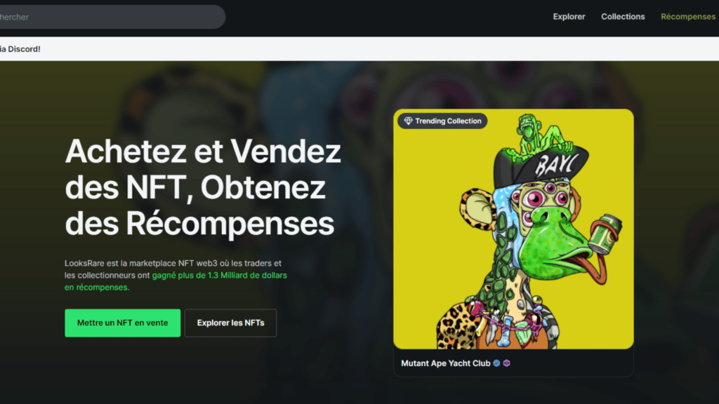 marketplace nft looksrare
