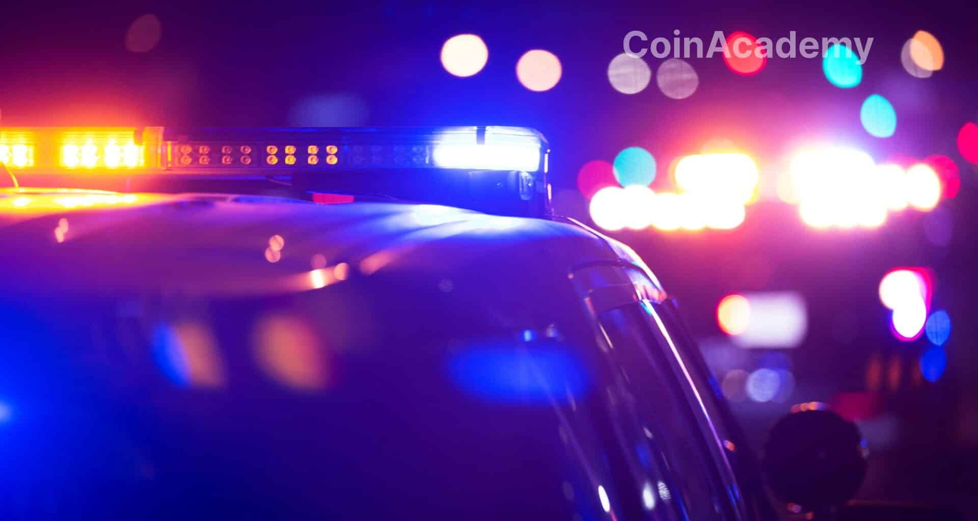 police arrestation crypto