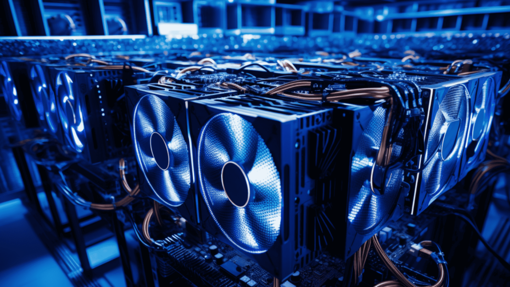 mining crypto monnaie materiel